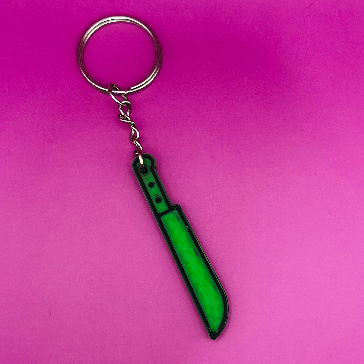 Machete keychain