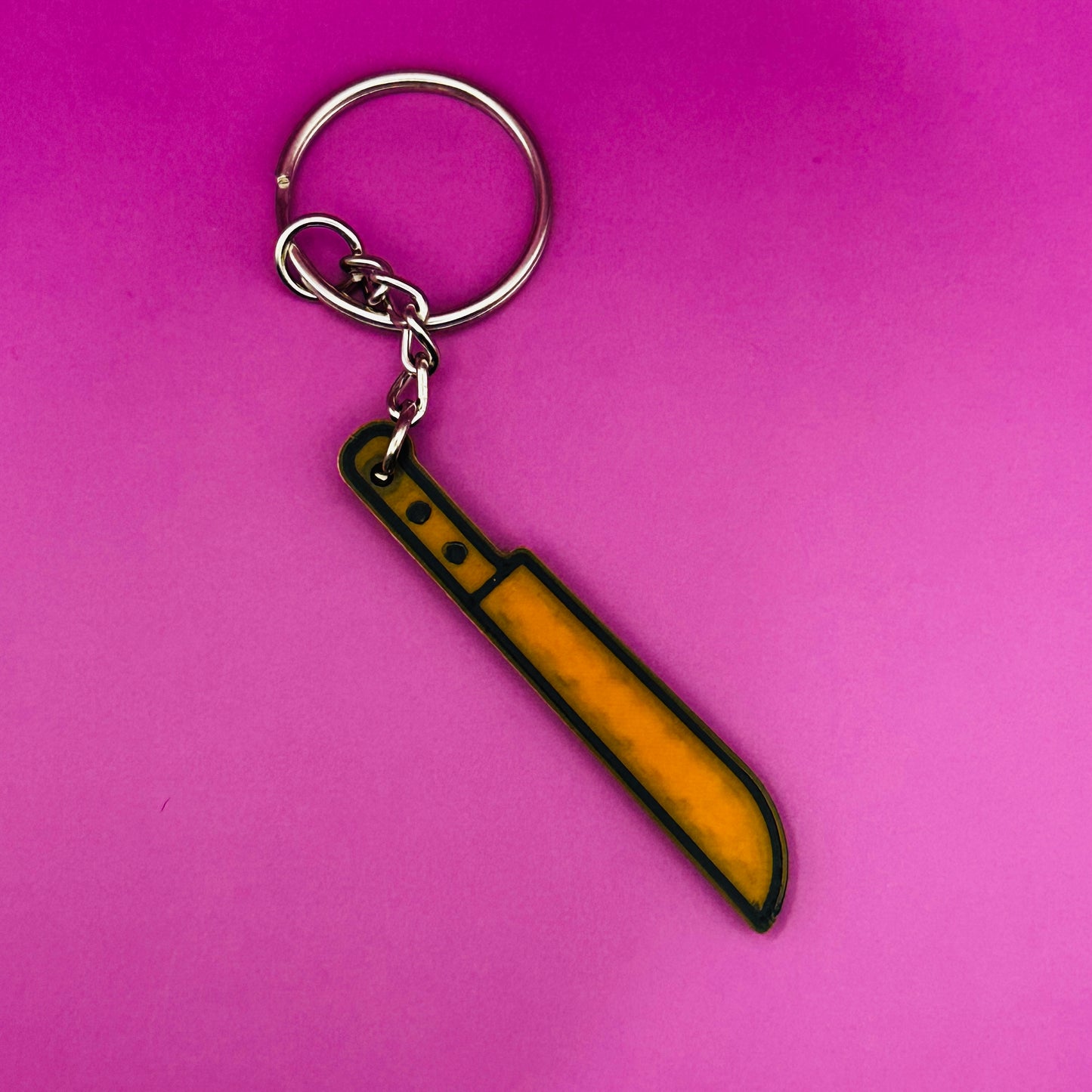 Machete keychain