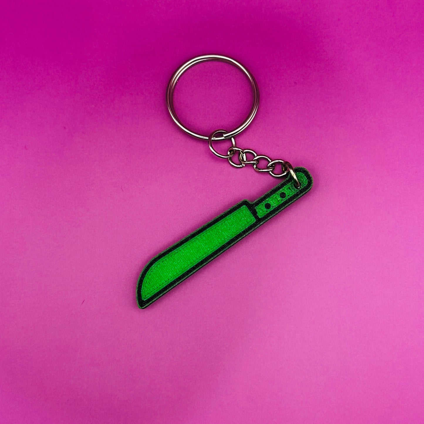 Machete keychain