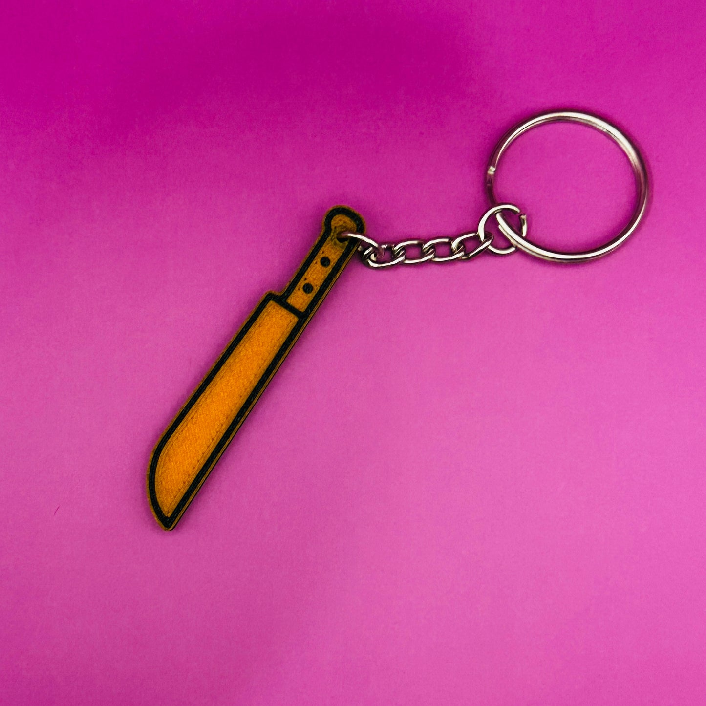 Machete keychain